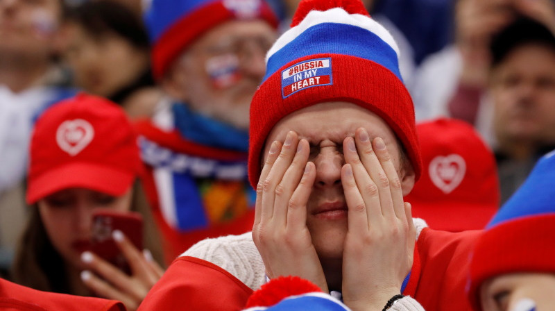 2023. gada pasaules čempionāts hokejā nenotiks Krievijā. Foto: Reuters/Scanpix