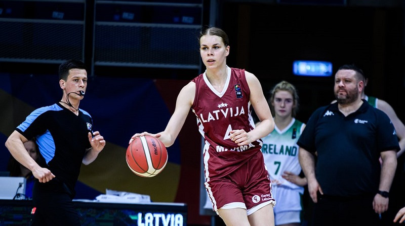 Katrīna Ozola. Foto: FIBA