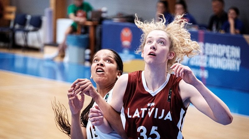 Luīze Sila. Foto: FIBA