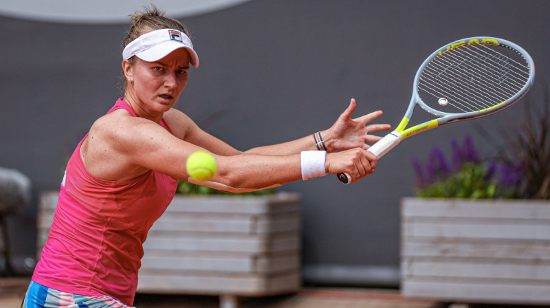 Čehijas tenisiste Barbora Krejčīkova. Foto: Tennisphoto.de/Imago Images/Scanpix