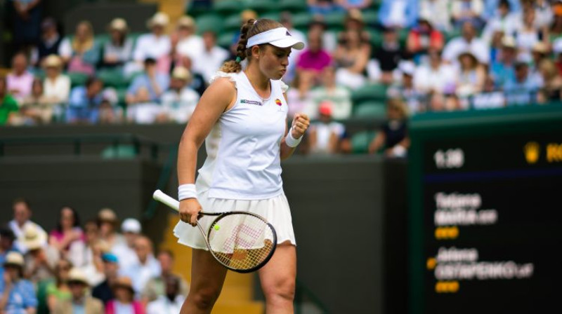 Aļona Ostapenko. Foto: Zumapress.com/Scanpix