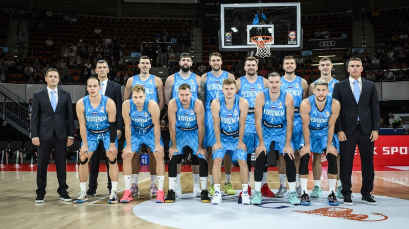 Slovēnijas izlase. Foto: FIBA