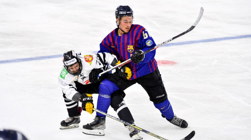 Viļņas "7bet-Hockey Punks" pret "Barcelona". Foto: 7bet-Hockey Punks