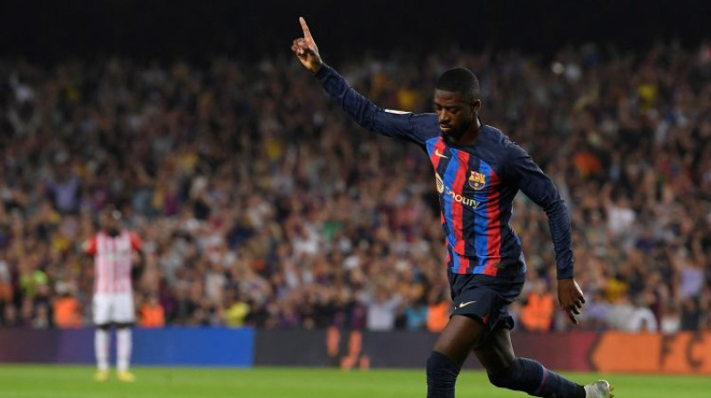 Usmans Dembelē. Foto: AFP/Scanpix