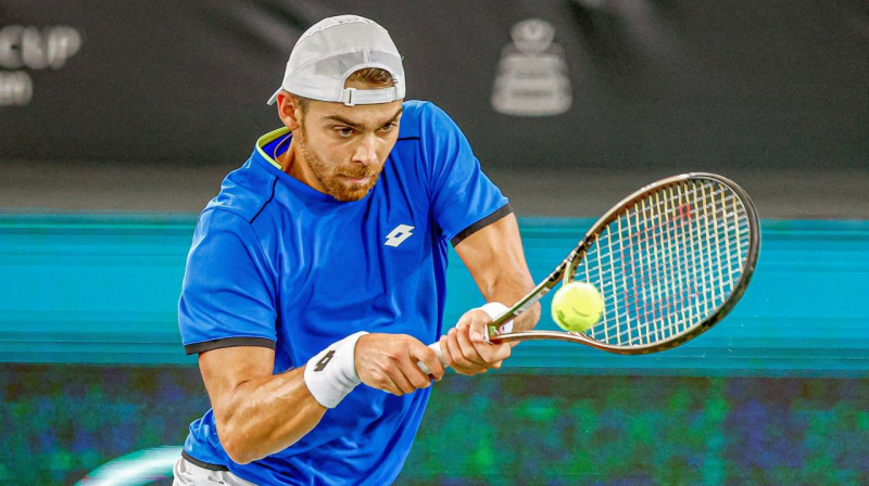 Francijas tenisists Benžamēns Bonzi. Foto: Tennisphoto.de/Imago Images/Scanpix