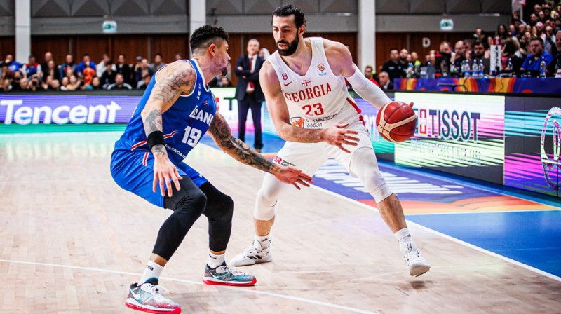 Tornike Šengelija. Foto: FIBA