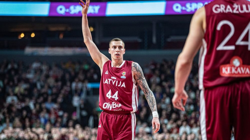 Toms Leimanis. Foto: FIBA