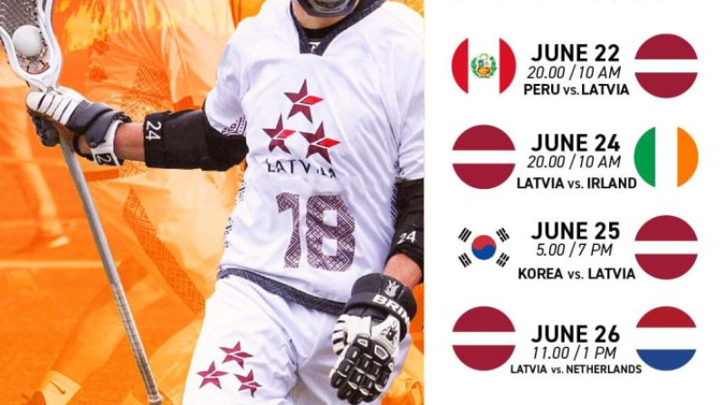 Foto: Latvia Lacrosse