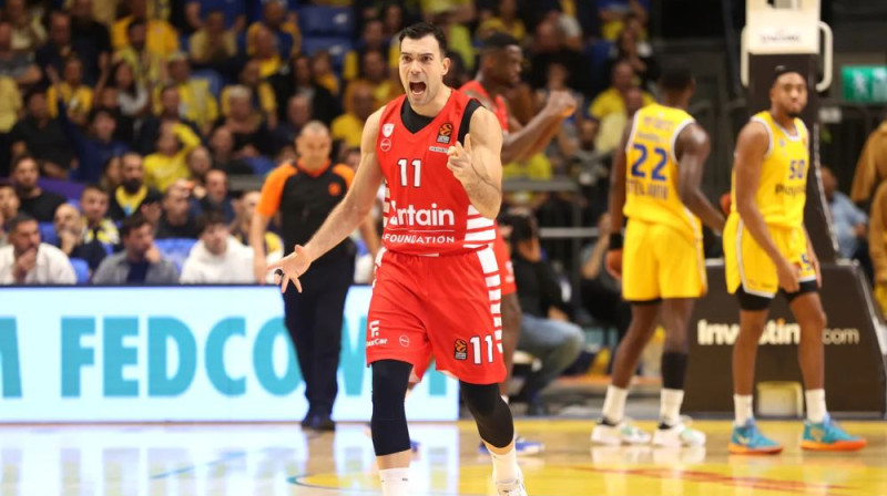 Kostass Slukass. Foto: euroleaguebasketball.net