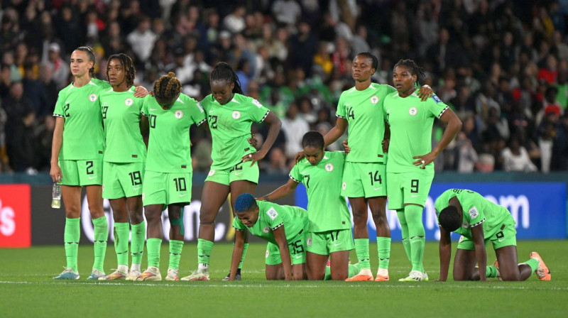 Nigērijas valstsvienības futbolistes. Foto: Dan Peled/Reuters/Scanpix