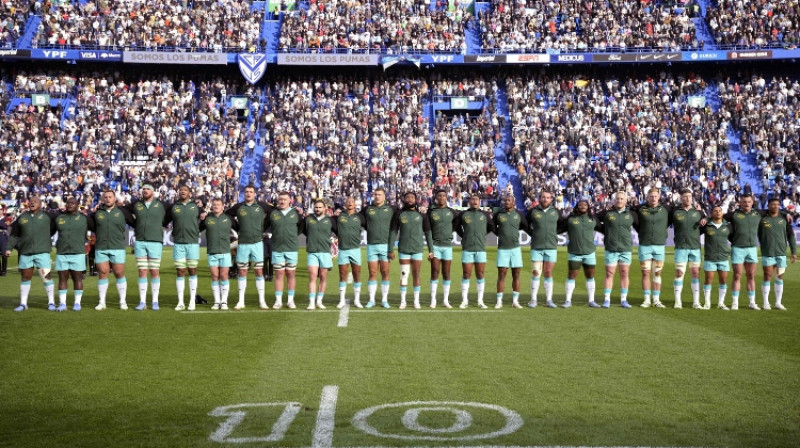 DĀR izlase pirms testu mača pret Argentīnu, Foto:AFP/Scanpix