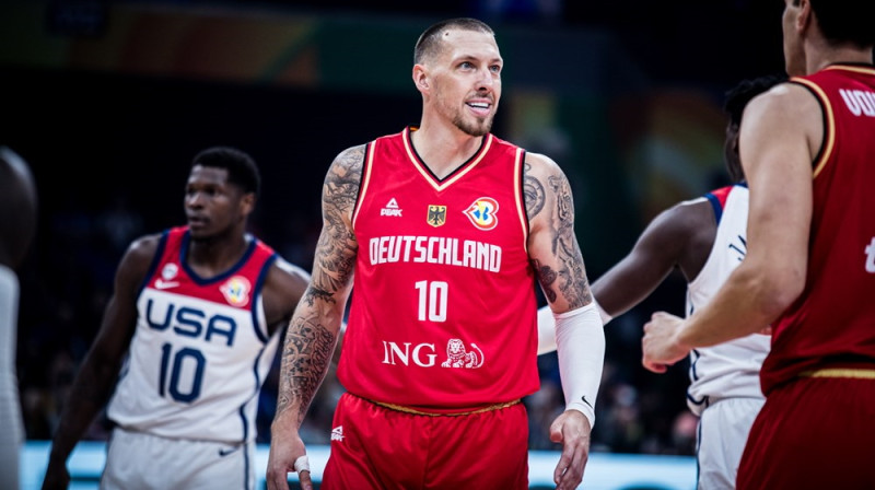 Dāniels Taiss. Foto: FIBA