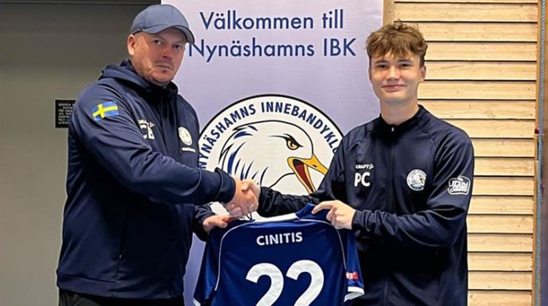 Patriks Cinītis, foto: Nynashamns IBK