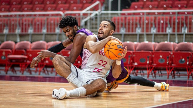 Mirklis no Holonas "Hapoel" un Bonnas "Telekom Baskets" spēles Rīgā. Foto: FIBA