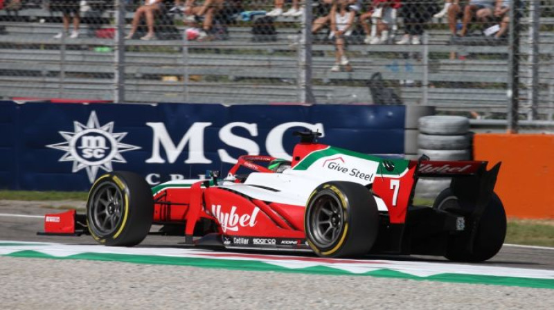 Frederiks Vesti F2 čempionātā. Foto: Motorsport.com