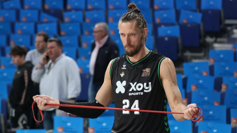 Kaspars Bērziņš. Foto: Real Betis Baloncesto