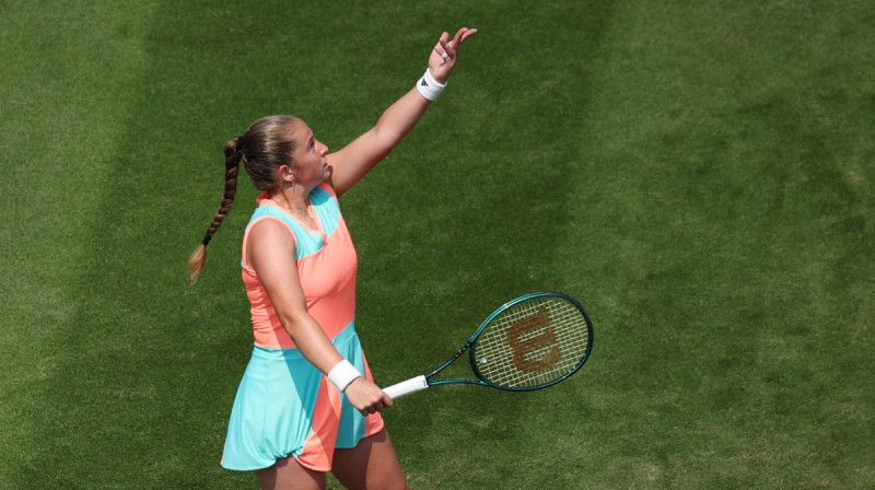 Aļona Ostapenko. Foto: Reuters/Scanpix