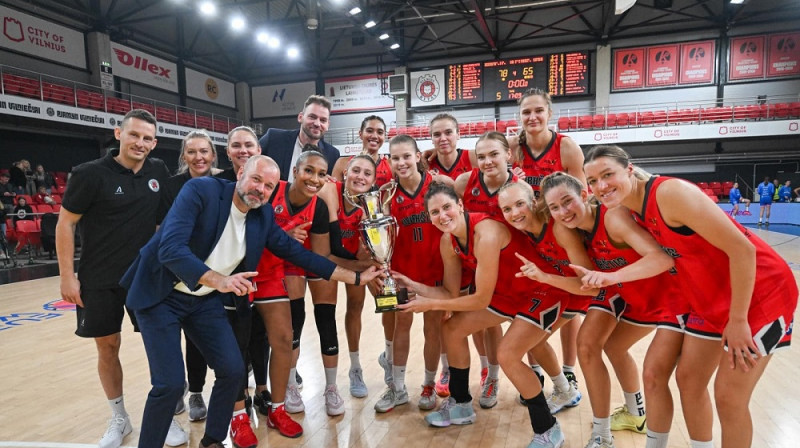 "Kibirkštis" basketbolistes 2024. gada 29. septembrī. Foto: Kibirkštis