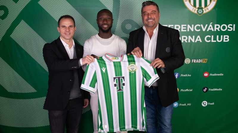 Nabī Keitā. Foto: Ferencvaros FC