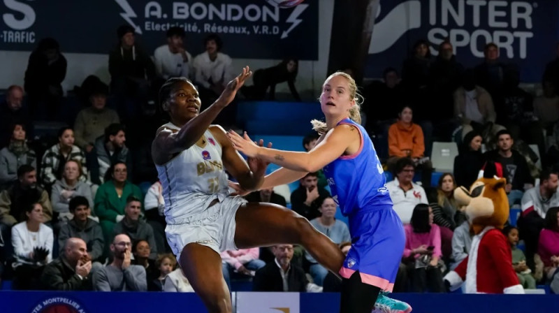 Kate Vilka 2024. gada 12. decembrī. Foto: EuroCup Women