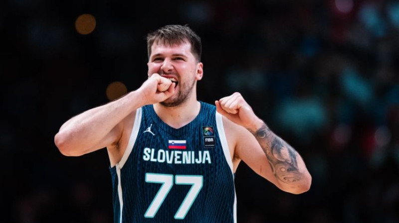 Luka Dončičs. Foto: FIBA