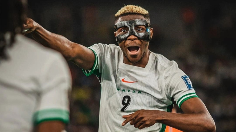 Viktors Osimens. Foto: Super Eagles Media Hub