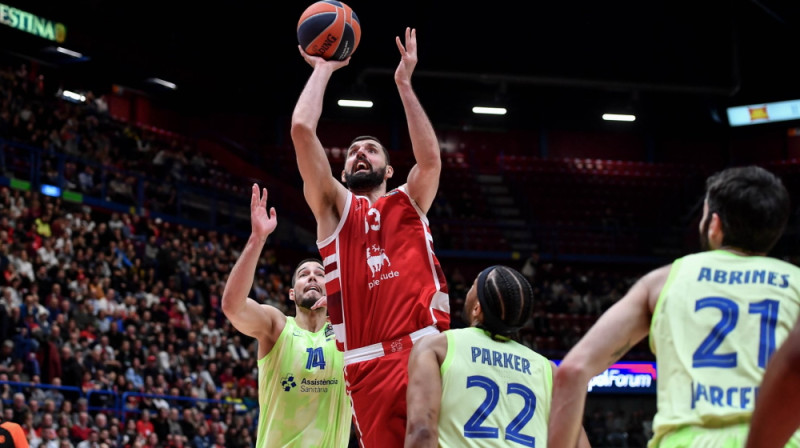 Nikola Mirotičs. Foto: Olimpia Milano