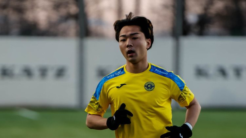 Rjūga Nakamura. Foto: Andris Grīnbergs/SK Super Nova