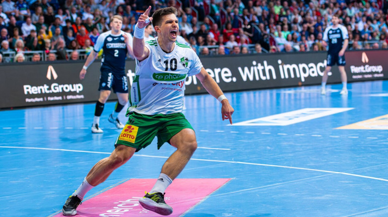 Renārs Uščins. Foto: Jan Günther/TSV Hannover-Burgdorf/Imago Images/Scanpix