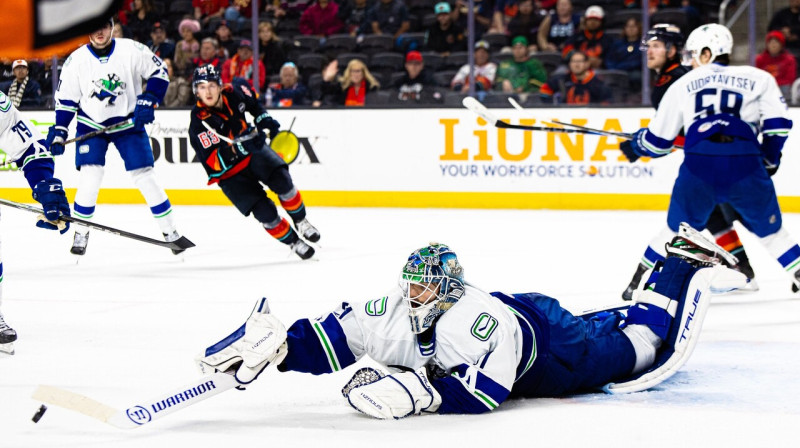 Artūrs Šilovs. Foto: Mike Zitek/Coachella Valley Firebirds