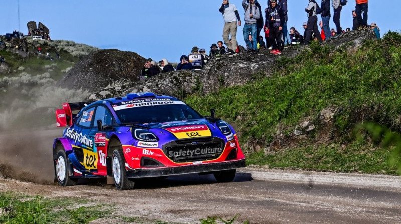 Mārtiņa Seska ekipāža. Foto: Red Bull Content Pool