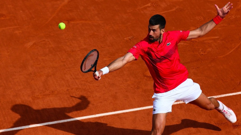 Novaks Džokovičs. Foto: Roland-Garros