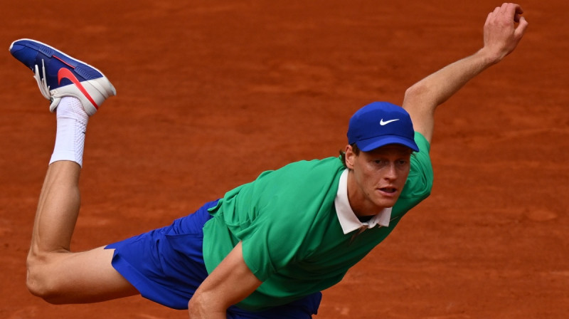 Janniks Sinners. Foto: Roland-Garros