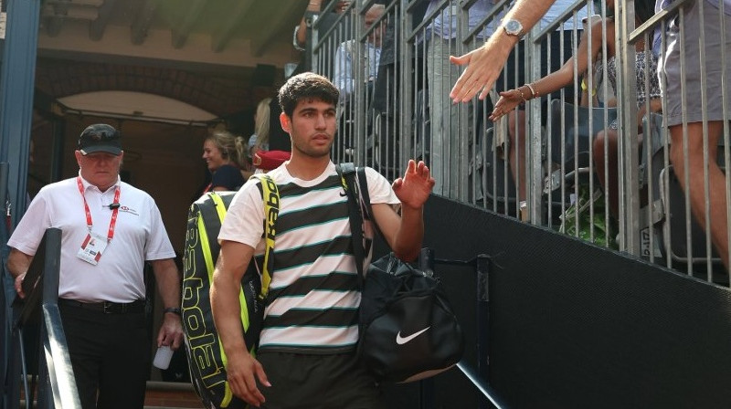 Karloss Alkarass. Foto: HSBC Championships