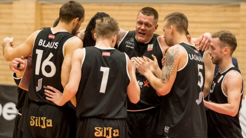 2019. gada janvārī "Jūrmalas" sastāvā Kaspars Kambala spēlēja savu atvadu spēli. Foto: Ivars Ķezbers