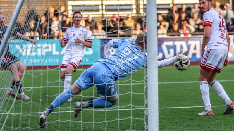 Ivans Baturins darbībā. Foto: Mati Hiis/Kalju FC