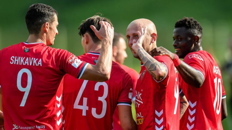 Deniss Rakels. Foto: Zagłębie Sosnowiec