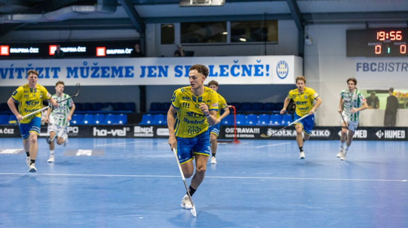 Rūdols Vilmanis (centrā), foto: FBC Ostrava