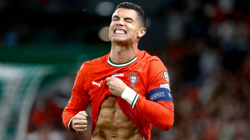 Krištianu Ronaldu. Foto: IMAGO/Sports Press Photo/Scanpix