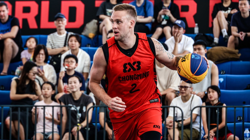 Kārlis Lasmanis. Foto: FIBA3x3