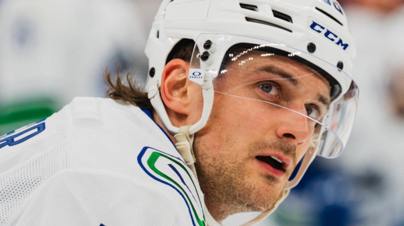 Teodors Bļugers. Foto: Vancouver Canucks