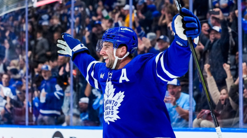 Džons Tavaress. Foto: Toronto Maple Leafs