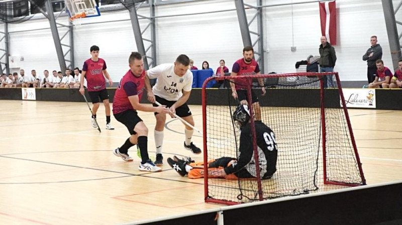 Epizode no "Limbaži/Liepupe" un "Rēzekne/BTA" spēles, foto: Limbaži/Liepupe