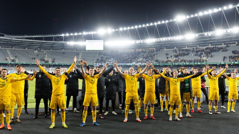 Lietuvas futbola izlase. Foto: lff.lt
