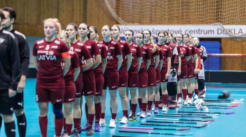 Latvijas izlase, foto: LFS