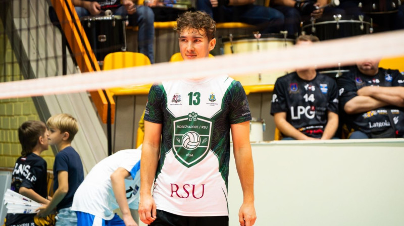 Edvīns Skrūders. Foto: volejbols.lv