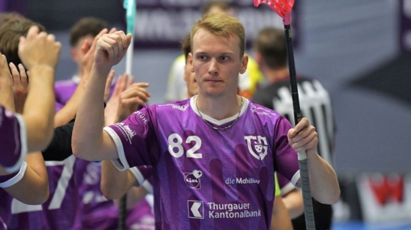 Markus Sipronens gada noslēdzošajā spēlē atzīmējās ar pieciem rezultativitātes punktiem, foto: Dieter Meierhans