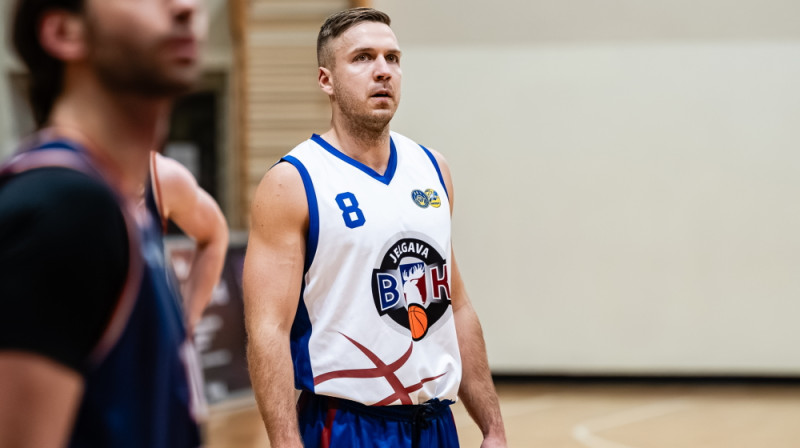 Rihards Zēbergs. Foto: Raimonds Subatovičs/BK Jelgava