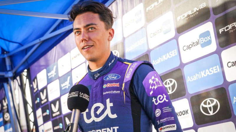 Mārtiņš Sesks. Foto: Facebook.com/MartinsSesksRallying