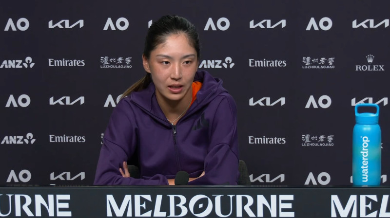 Siņju Vana. Foto: Australian Open